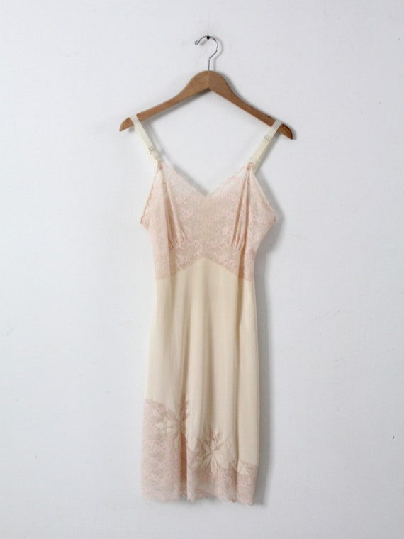 vintage 60s Movie Star nylon slip, size 36 - image 2