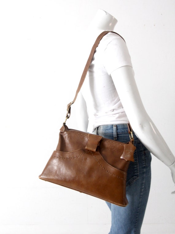 Vintage Justin Brown Leather Purse - Etsy Vintage Justin Brown Leather Purse - Etsy