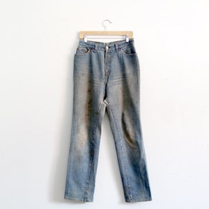 vintage distressed high waist Levis, 31 x 32
