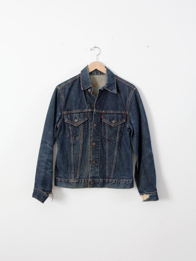 Big E Levi's Jacket 1960s Levis Trucker Jacket Denim - Etsy