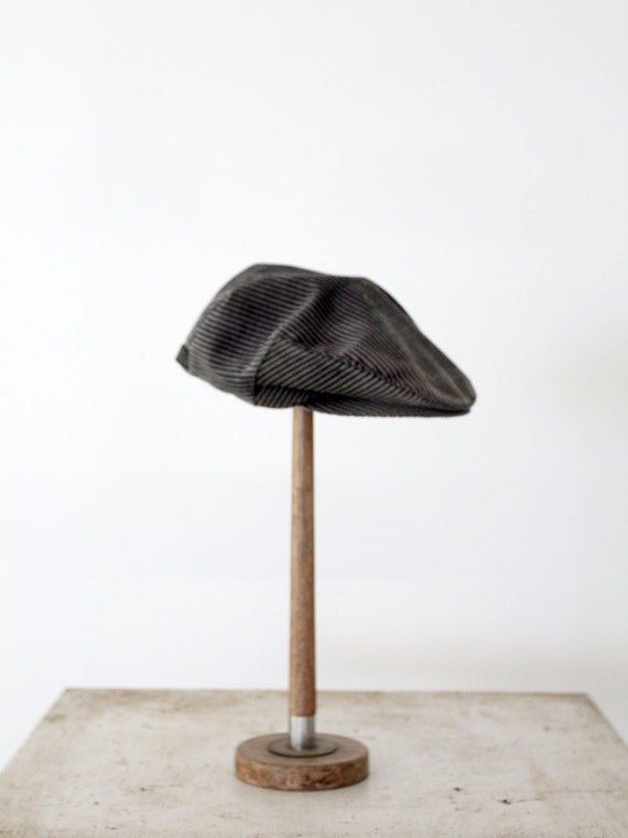 newsboy hat, vintage Dobbs Fifth Avenue hat, flat
