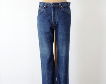 Levis 517 Jeans, Vintage Levi's Denim Jeans, Orange Tab, 34 Levis 517 Jeans, Vintage Levi's Denim Jeans, Orange Tab, 34