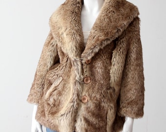 Y2K Penny Lane Coat Vintage Blue Suede & Animal Print 90s Y2K Penny Lane Coat Vintage Blue Suede & Animal Print 90s