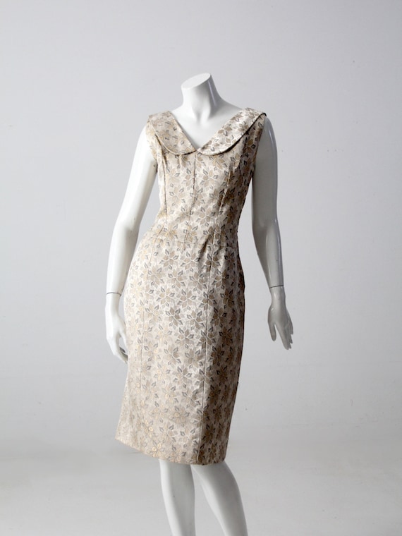 vintage 60s brocade dress - Gem