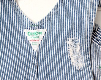 OSHKOSH B'GOSH OVERALLS ブリキ 看板 復刻品 US雑貨 Vintage OshKosh B'Gosh Overalls Uncle Sam Porcelain Sign (S513