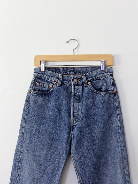 80's Levi's 501 vintage denim USA 30×34 Vintage 80s Levi's 501 Blue Denim Jeans Size 34x34 Men Made