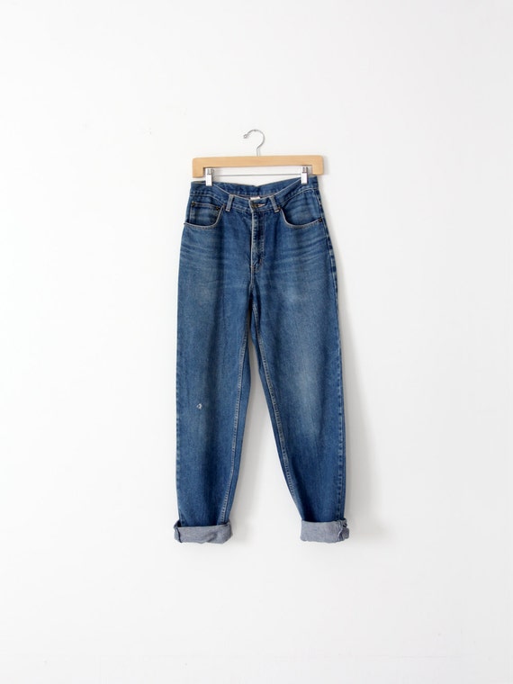 Coca-Cola jeans, vintage high waist denim jeans, w