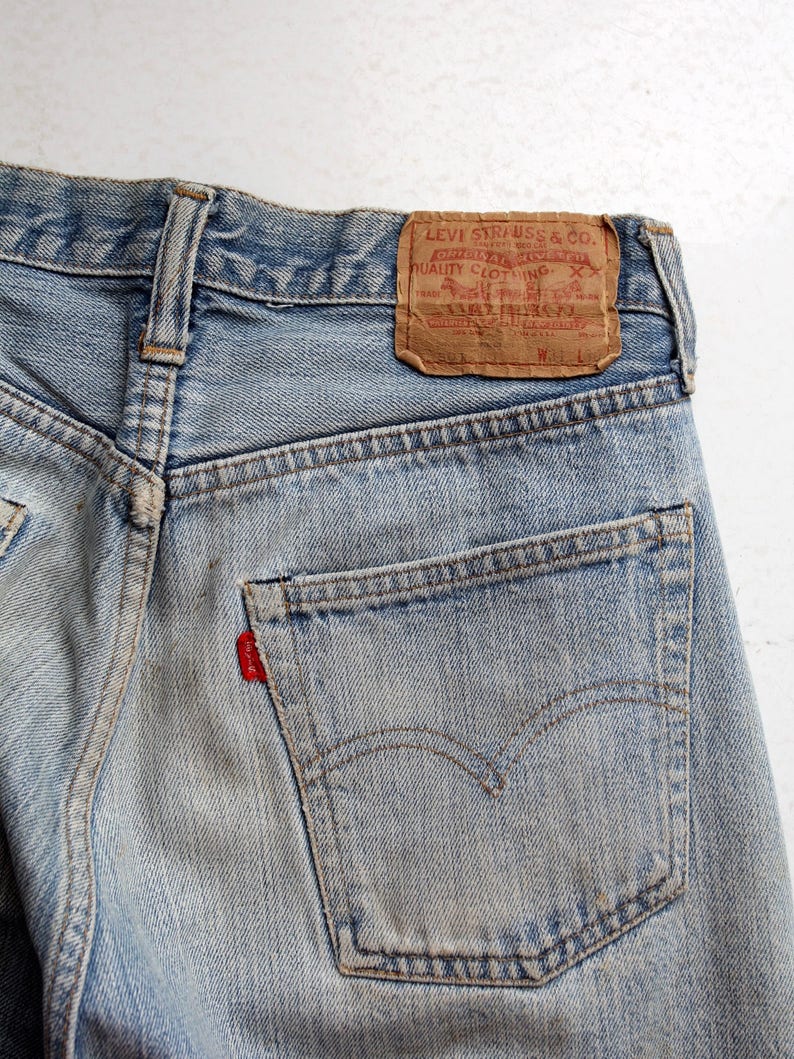 Levis 501 Selvedge Jeans Vintage Levi's Red Line Single - Etsy