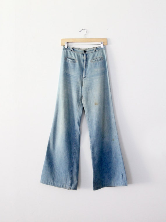 70s wide leg jeans