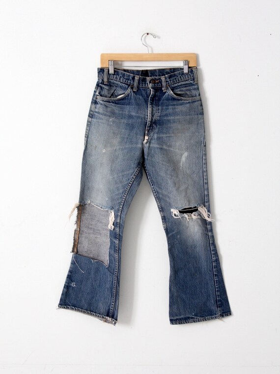 vintage Levis 646 distressed jeans 31 x 28 - image 9