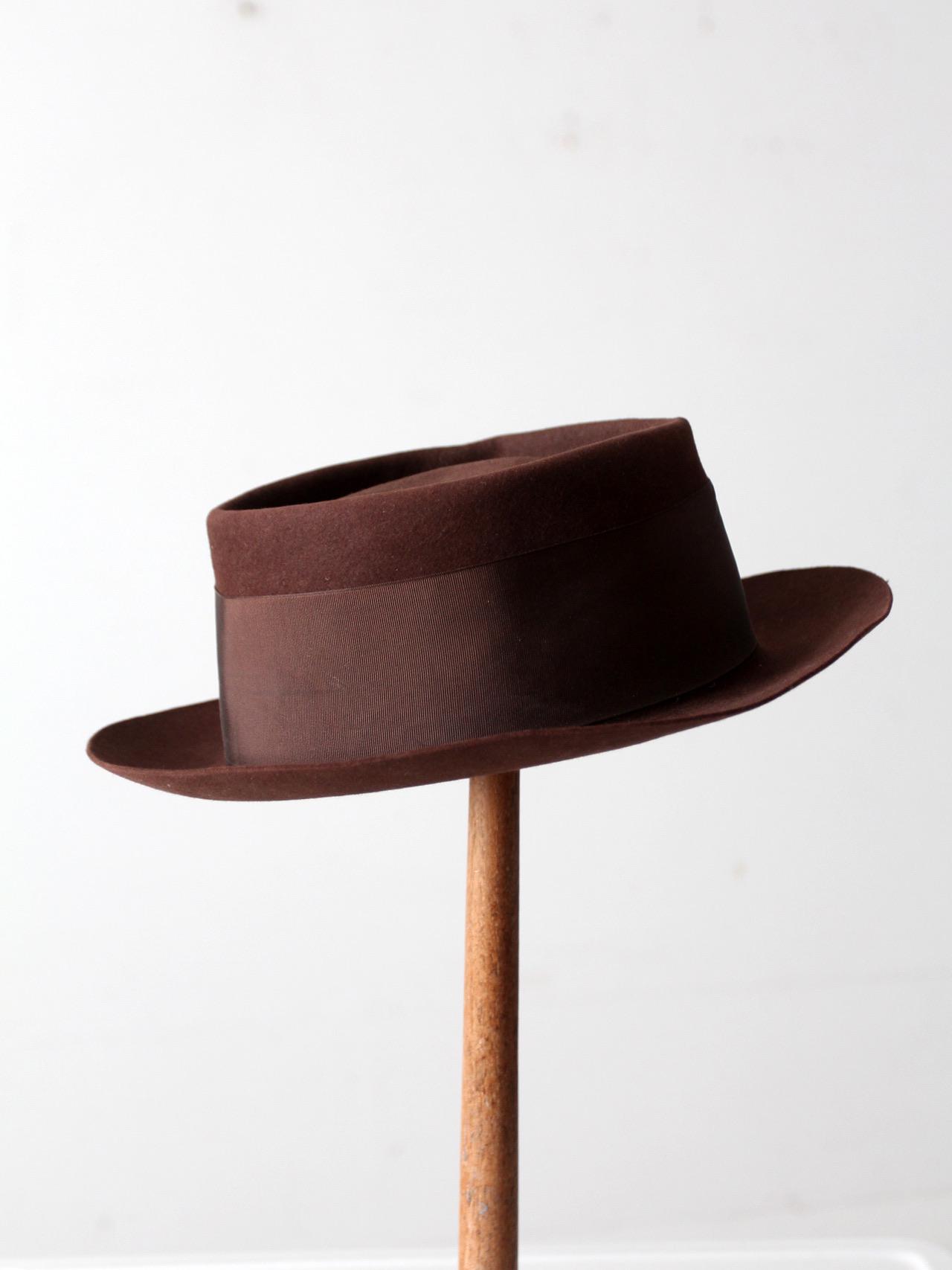 Vintage Stetson Whippet Fedora Brown Royal Stetson Hat - Etsy