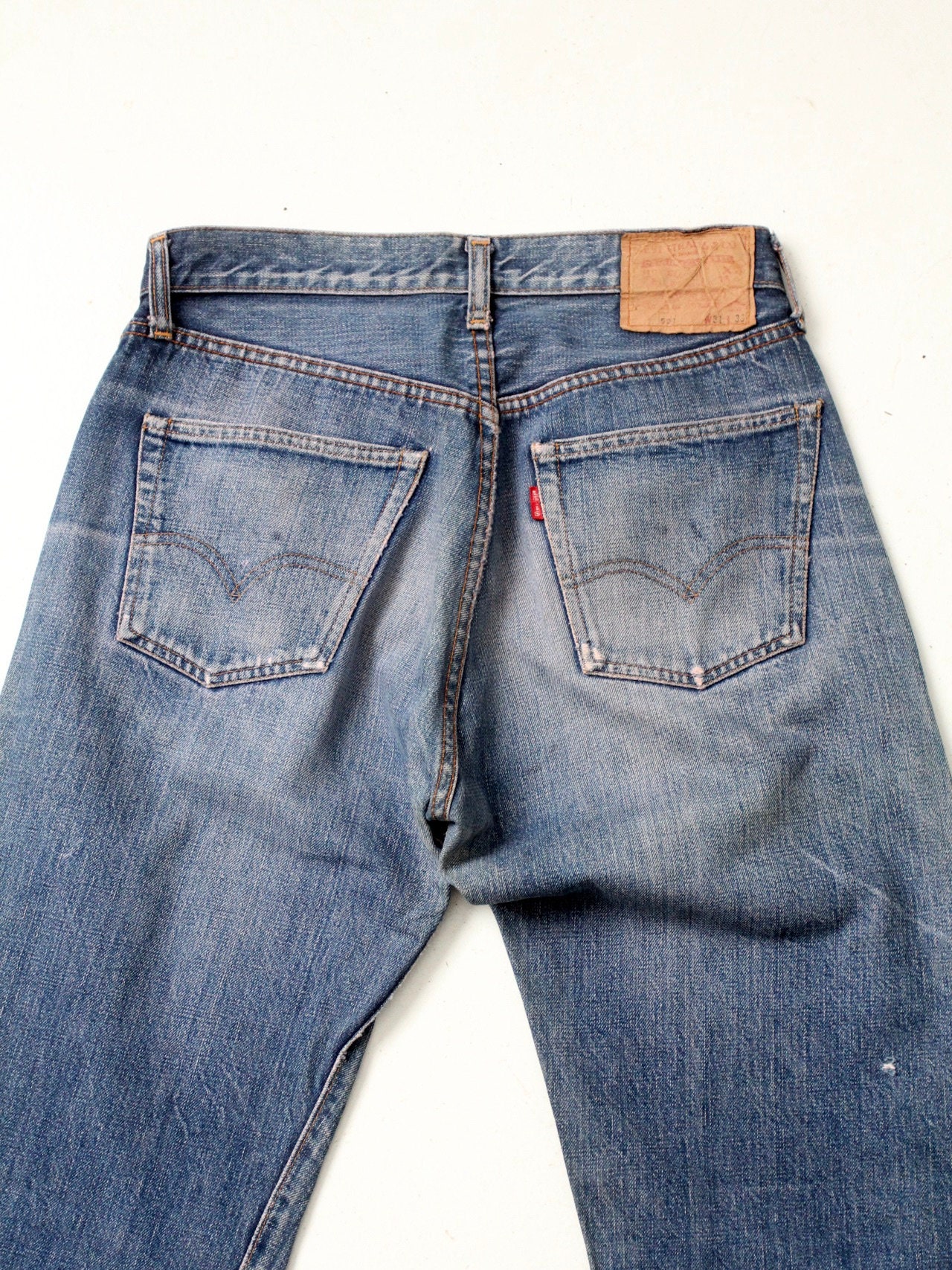 Levis 501 Big E Selvedge Jeans, Vintage Levi's Red Line Levis 501 Big E Selvedge Jeans, Vintage Levi's Red Line