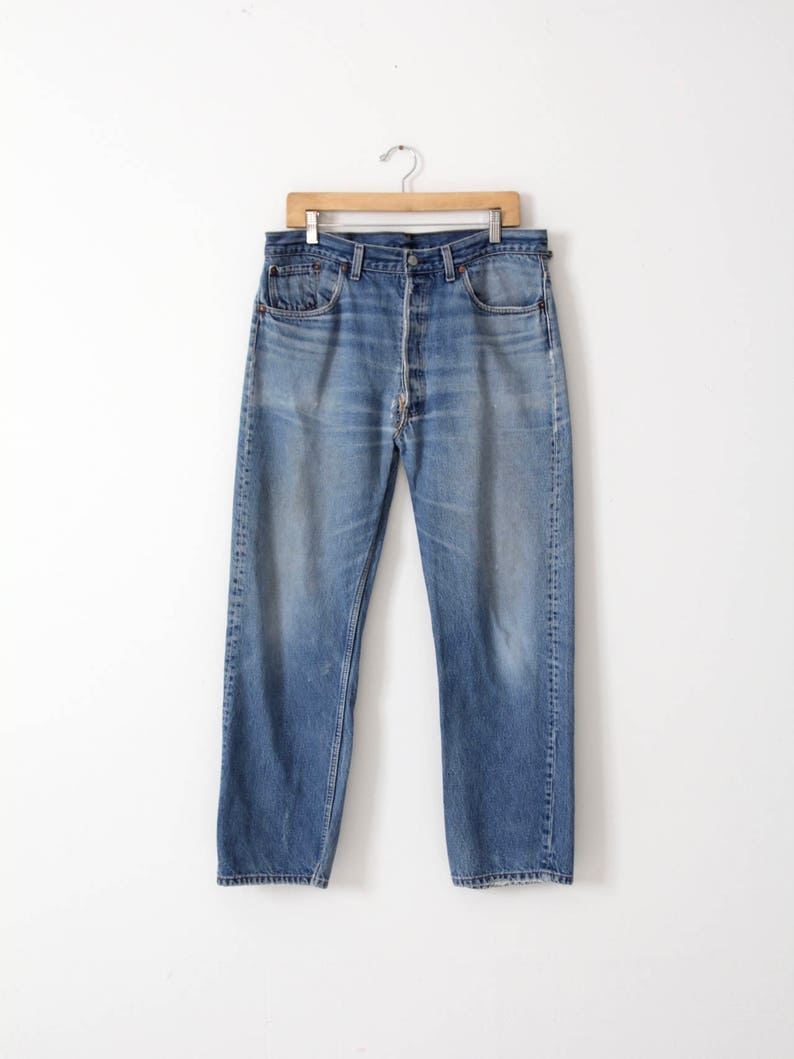 Vintage Levis 501 Jeans 1980s 501s 36 X 28 - Etsy