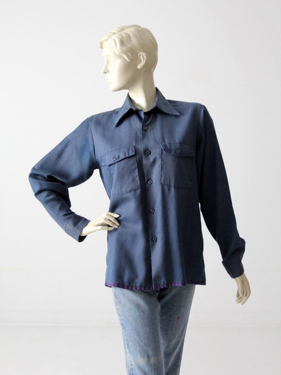 vintage 1950s utility work shirt - image 2