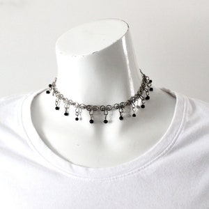 vintage filigree choker necklace