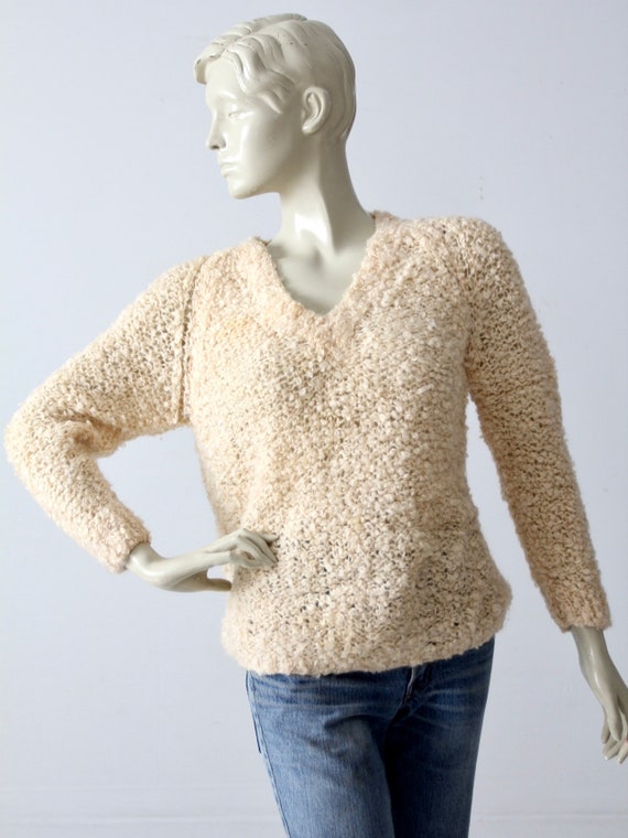 Vintage 60s Mohair Sweater Sears 
