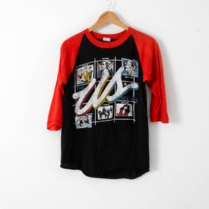 1983 US Festival t-shirt, vintage black and red concert t-shirt