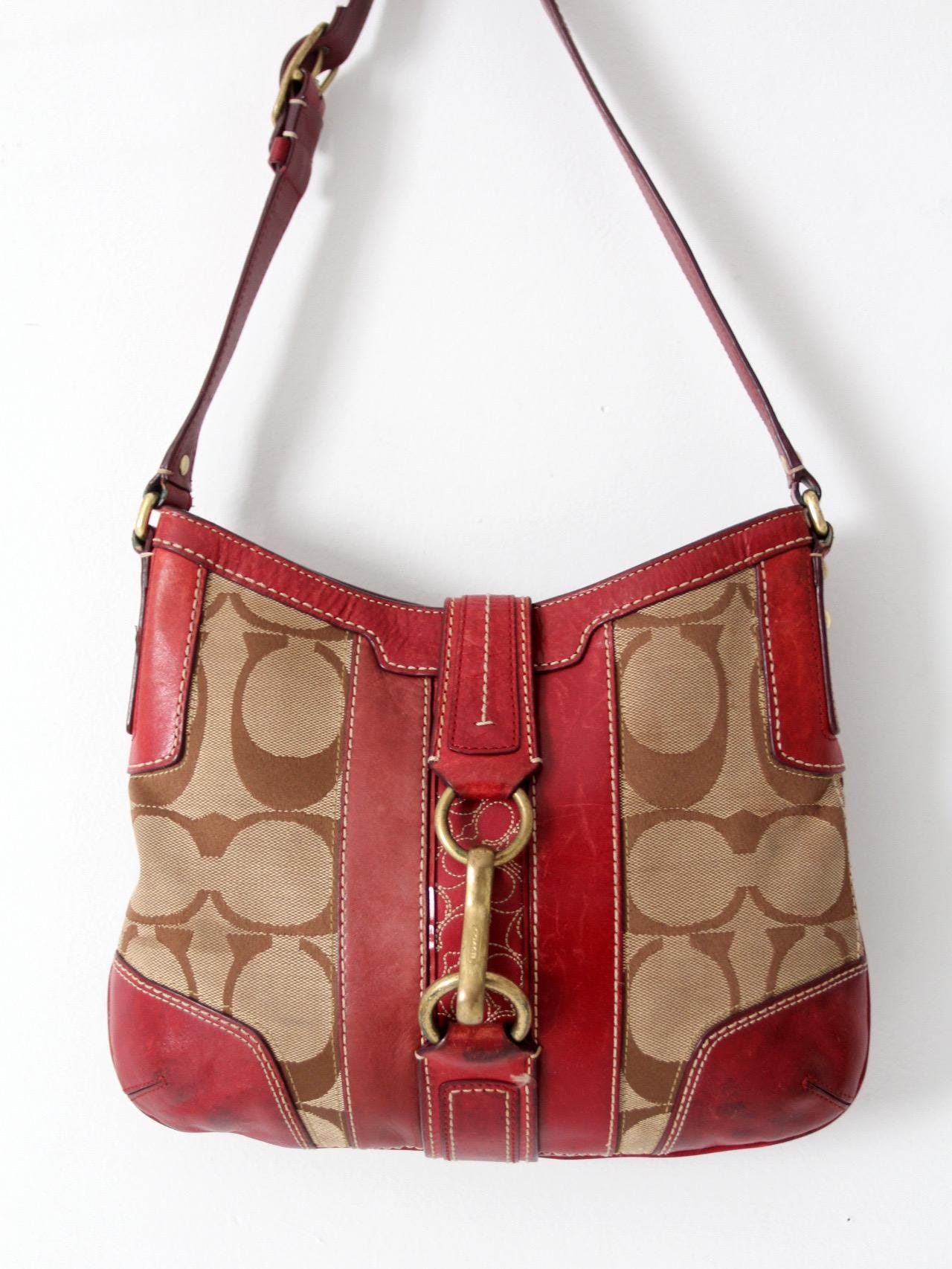 Vintage Coach Hamptons Signature Hobo Bag - Etsy