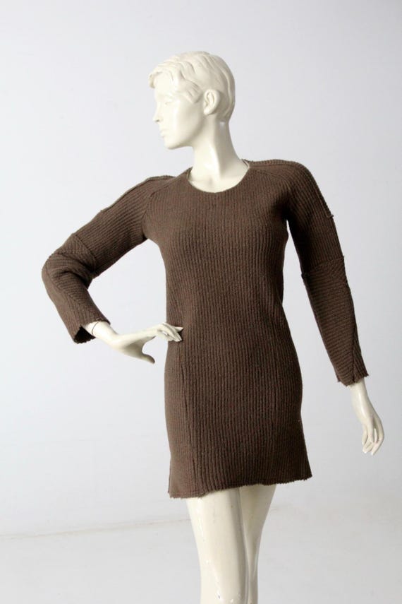 Vintage Etoile Isabel Marant Knit Dress Brown Mini Sweater - Etsy Vintage Etoile Isabel Marant Knit Dress Brown Mini Sweater - Etsy