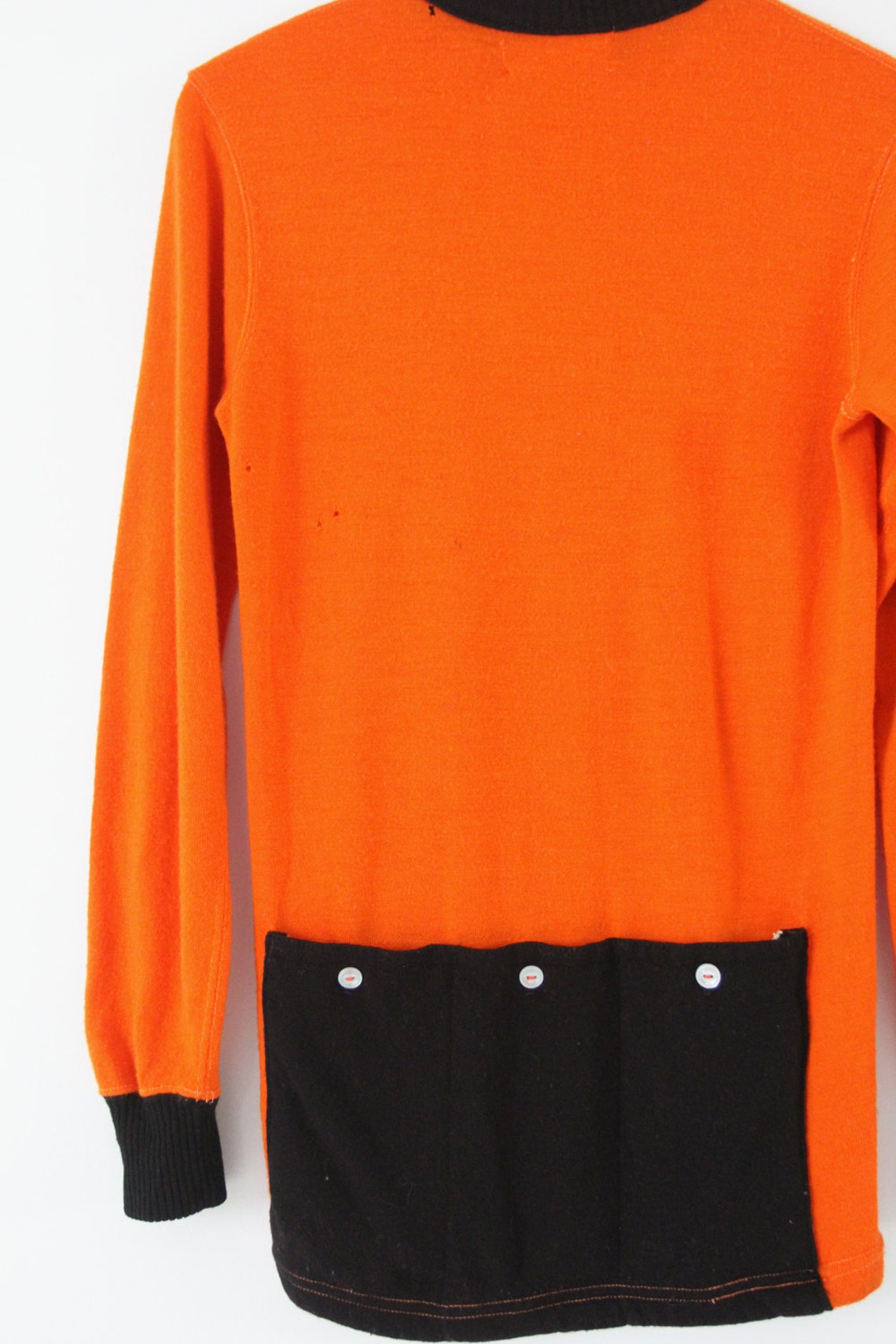 Vintage Bicycle Jersey, 70s Wool Cycling Jersey With Back Pockets Etsy