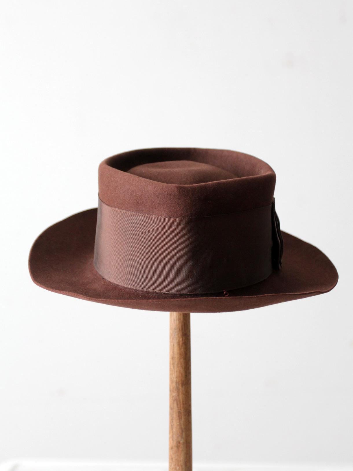 Vintage Stetson Whippet Fedora Brown Royal Stetson Hat - Etsy