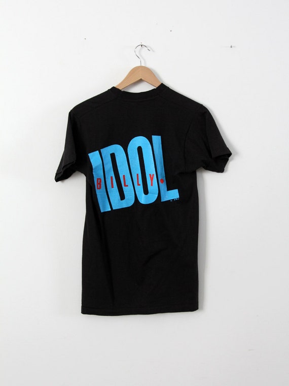 Billy Idol t-shirt, 1983 Rebel Yell tee, vintage … - image 4