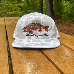 Red Fish Rope Hat