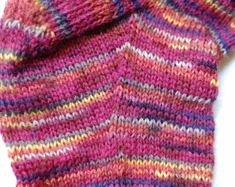 Wool Sock Yarn, Reds, Burgundy, Yellow, Gray, Black, Sale, Fingering Weight, 100 g, 079276