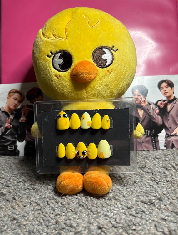 Stray Kids Lee Felix Skzoo Bbokari Custom Handmade Press on Nails