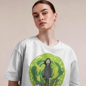 Rick and Morty  Tshirt | Sci-Fi Graphic Shirt | Portal Travel Fan Shirt