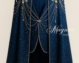 Luxury Cape for Suits – Royal, Classy, Formal and Cosplay Cloak for Men & Women