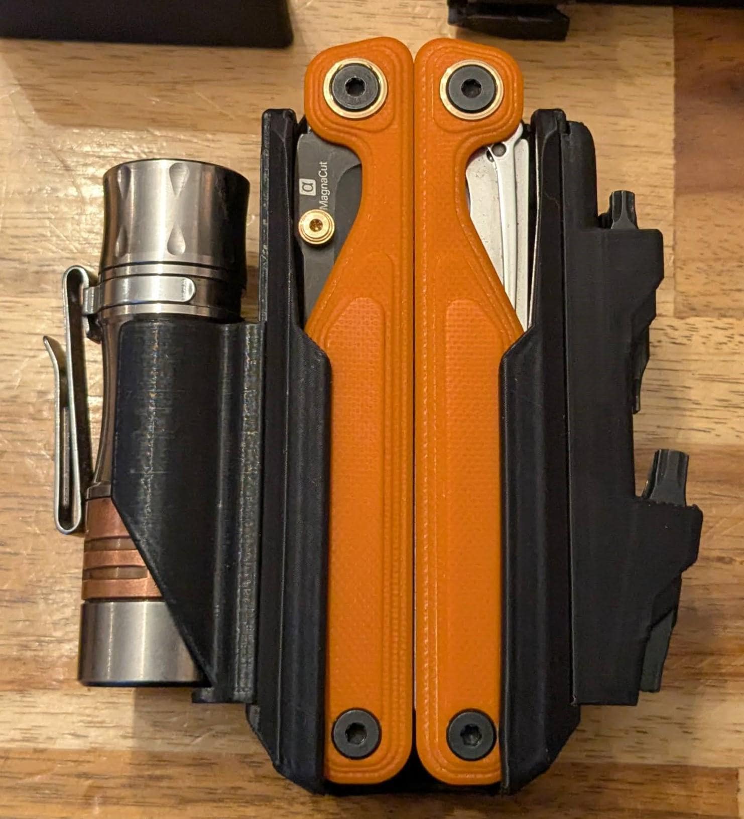 Modular Leatherman Wave Alpha Sheath/holster Combo Base Plus Two Side ...