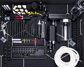 Professional Powder Coating Powder Suction Set with Dual-System Function and Multiple Nozzle Sizes