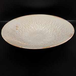 Large carved handmade bowl