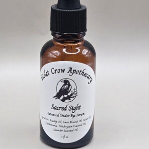 Sacred Sight, Botanical Under Eye Serum
