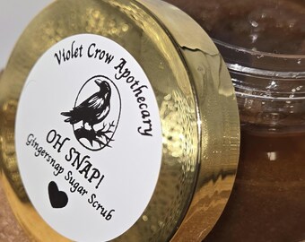 gommage au sucre et au gingembre | Exfoliant corporel épicé des Fêtes