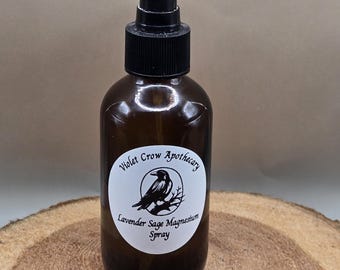 Spray magnezowy do stosowania miejscowego: zapachowy lub bezzapachowy – butelka 4 uncje