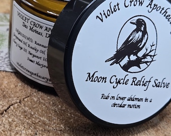 Moon Magic, Menstrual Relief, Natural Cycle Support Salve