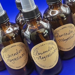 Spray topico al magnesio: profumato o inodore - Flacone da 4 once