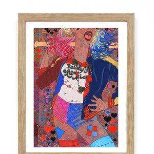 A3 Signed Print - Harley Quinn