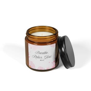 Relaxing Scented Soy Candle, Aromatherapy Gift, Home Fragrance, Self-Care Essential, Spa Decor, Mindfulness Decor