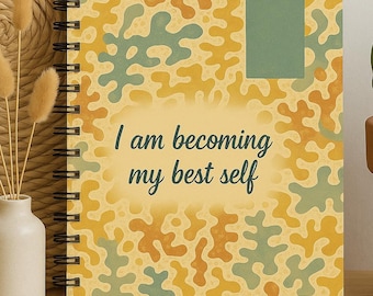 Cahier à spirales A5 Affirmation – Growth Mindset Journal