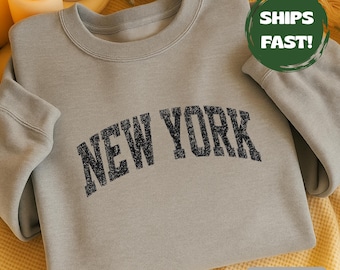 New York Sweatshirt, New York City Sweatshirt, New York Lover Gift, Vintage New York Sweatshirt, Travel Sweatshirt, New York Gifts