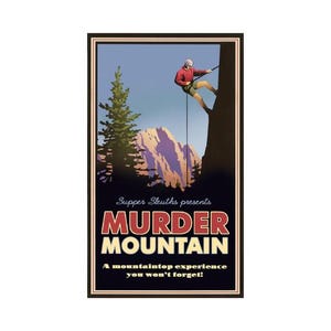 Murder Mountain Dinner Party Game – Hilarious Mystery, 8-10 Players (PDF Download)