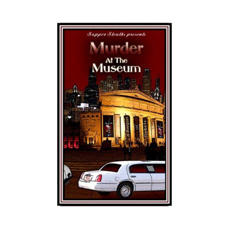 Murder at the Museum Dinner Party Game – Interactive Mystery (PDF Download) image 1