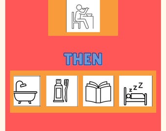 Printable Visual Schedule Builder: Kids' Daily Routine Chart (PDF Download)