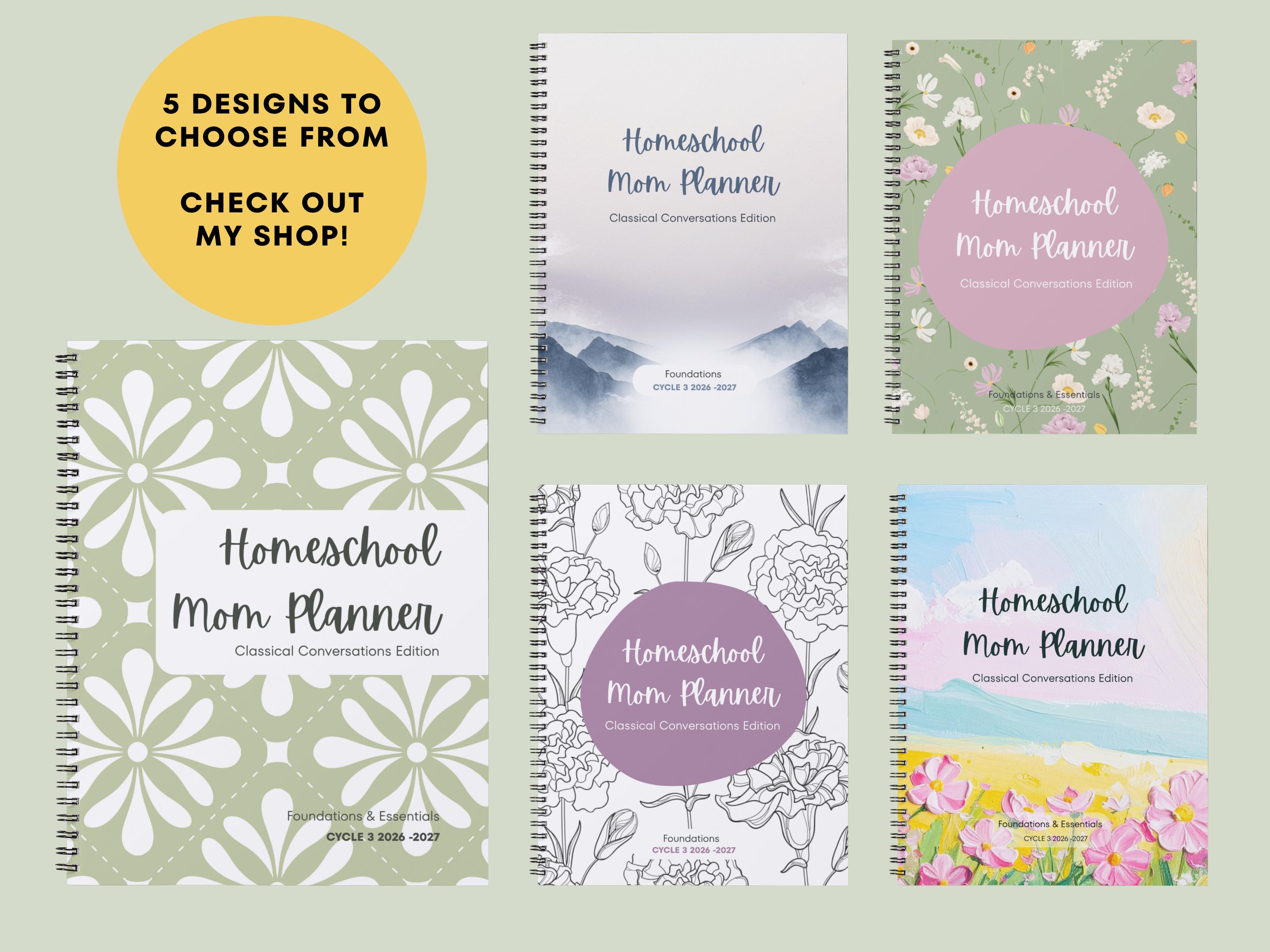 Classical Conversations Mom Homeschool Planner 2026-2027, Foundations ...