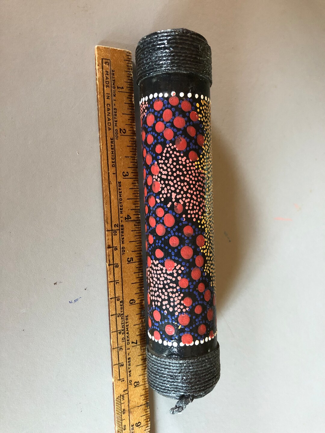 Vintage Rain Stick Aboriginal Hand Crafted Rainstick Music Etsy