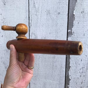 Bec de baril en bois - robinet de fût - robinet de vin vintage - vieux robinet de fût - robinet de baril de whisky avec bec -