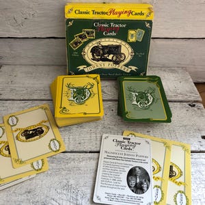 Johnny Poppers Classic Tractor Playing Cards John Deere 1996 edition